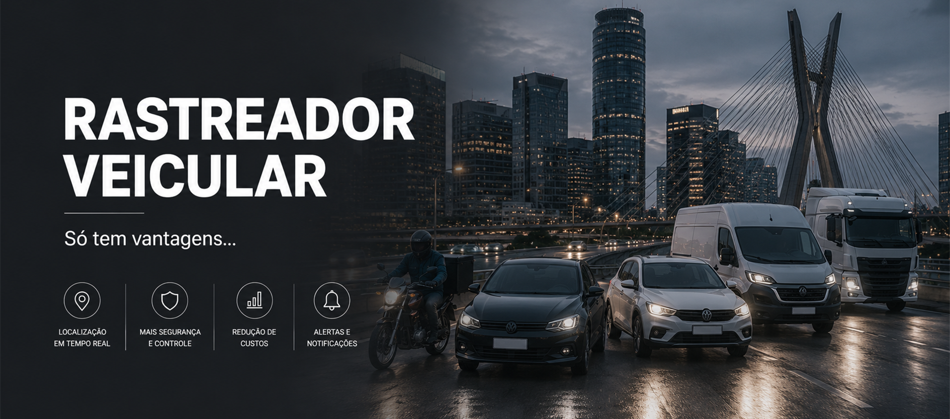 Rastreador Veicular — Localização em tempo real, mais segurança e controle